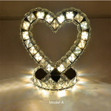 Crystal Ring Led Table Lamp