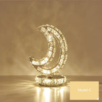 Crystal Ring Led Table Lamp