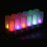 Set of 12 Rechargeable Led Tea Light