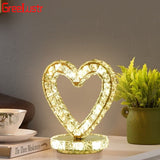 Crystal Ring Led Table Lamp